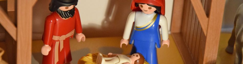 Krippe aus Playmobil